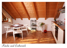 K�che und Essbereich