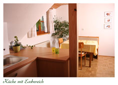 K�che und Essbereich